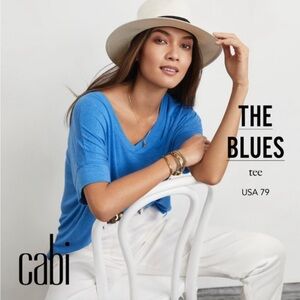 Cabi “The Blues” top #5819 size medium